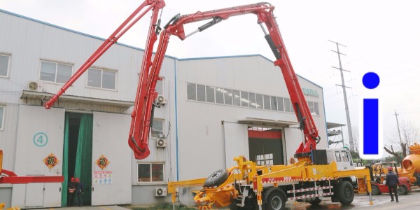 小型泵車著火了，該怎么辦？小型泵車回轉臺該怎樣選型？