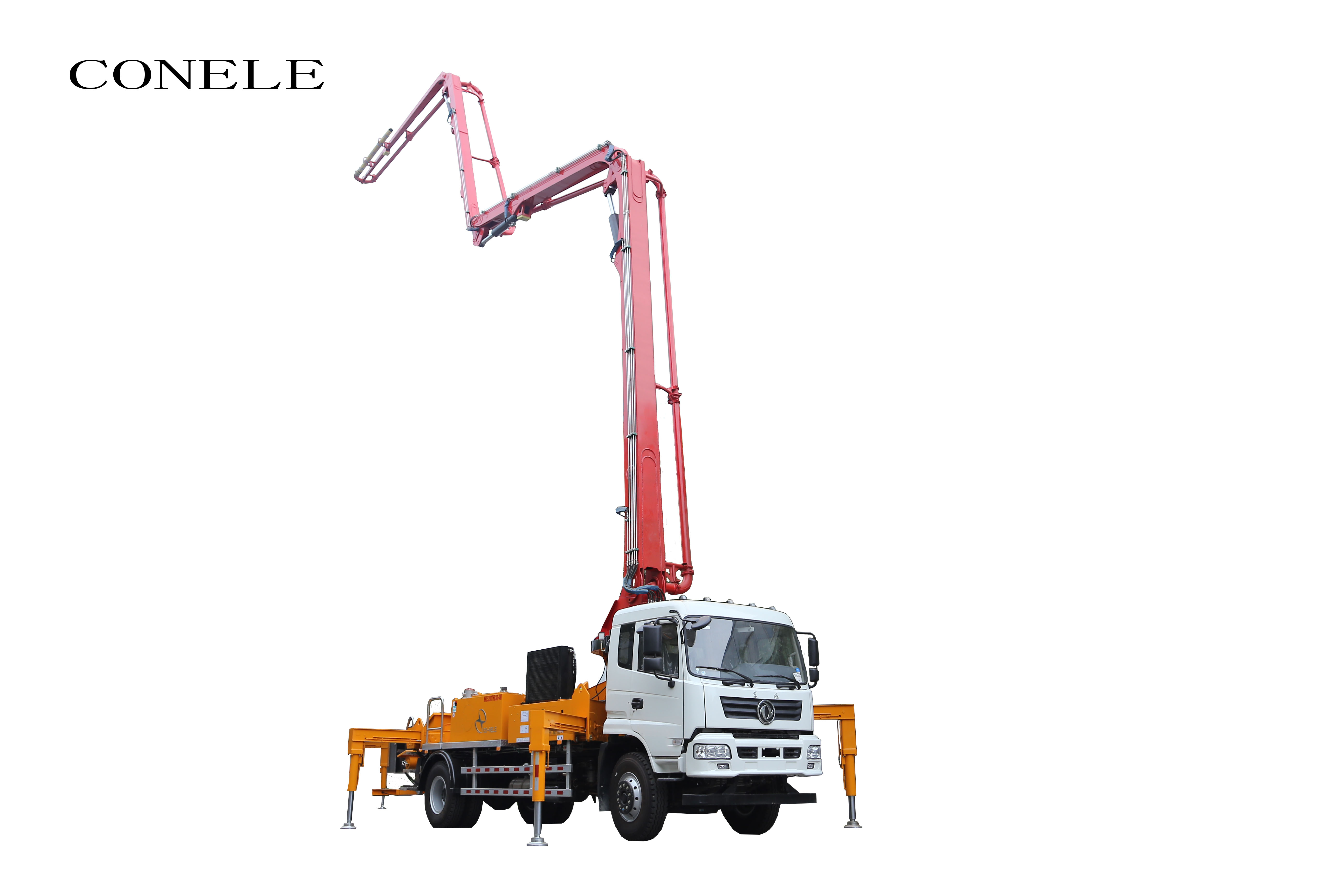 科尼樂小型混凝土泵車，天泵，小型泵車