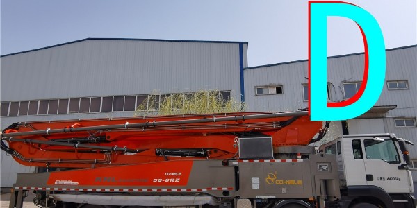 混凝土泵車根據(jù)型號(hào)的不同，自重不等