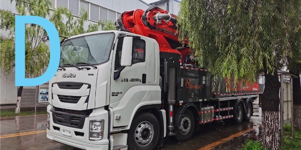 加活塞法的優點是混凝土泵車管道清洗較干凈